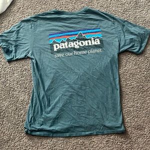 Teal Patagonia T-Shirt